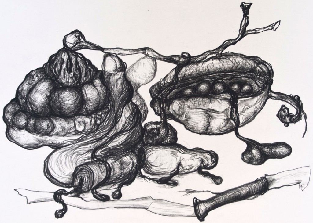 Geerten Ten Bosch, still lifes, 
                             , drawing, tekening, art, kunst